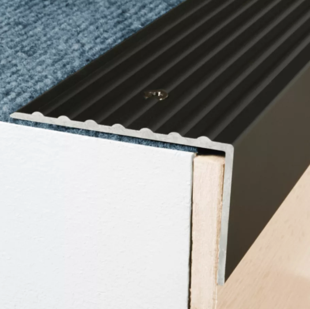 Aluminium Stair Nosing Edge Anti Slip Trion Supplies